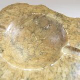 Imposing vintage alabaster ashtray