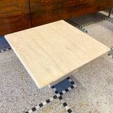 Travertine coffee table / end table 1970