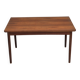 1970s, Danish foldable dining table, teak wood, original condition.