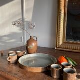 Stoneware liqueur service