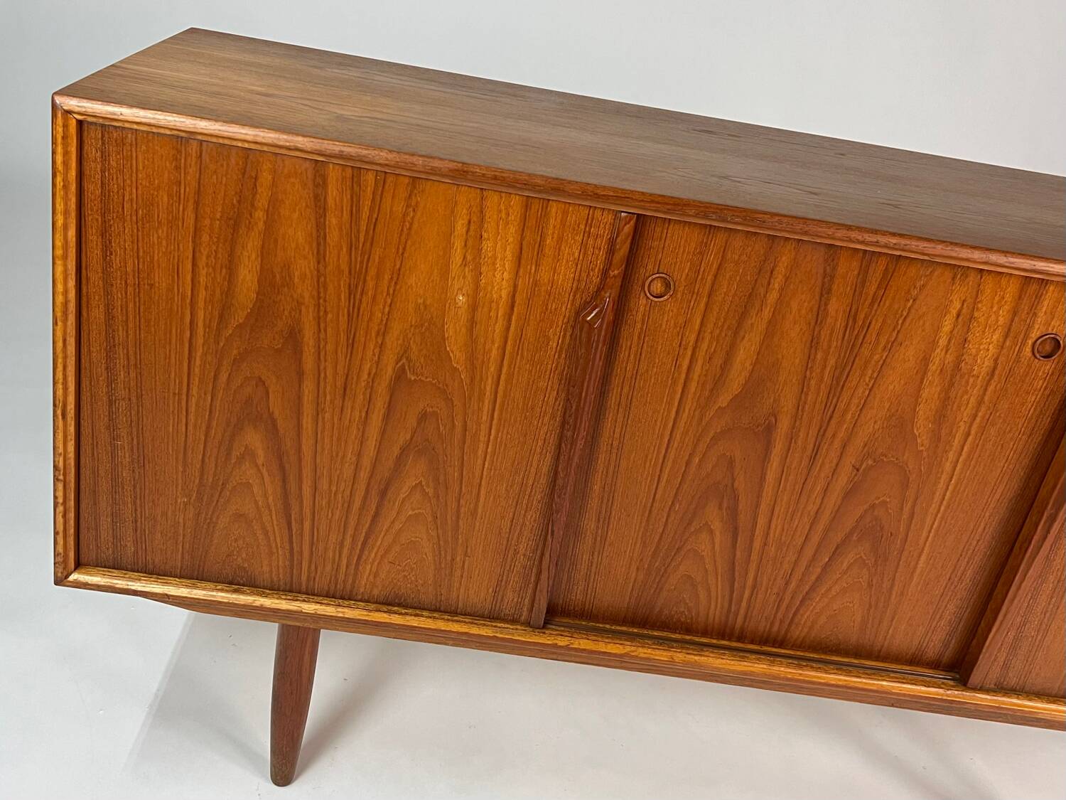 Buffet en teck Axel Christensen ACO design danois vintage des années 60