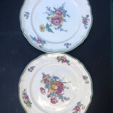 Deux assiettes plates Villeroy & Boch