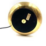 Mushroom mod. VP gold table lamp, Vittorio Balli e Romeo Ballardini, Sirrah, 1970s