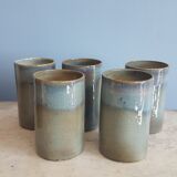 lot 5 cups ceramic
