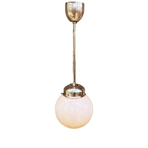 Lampe à suspension Art Déco, Napako, Tchécoslovaquie, années 1940.