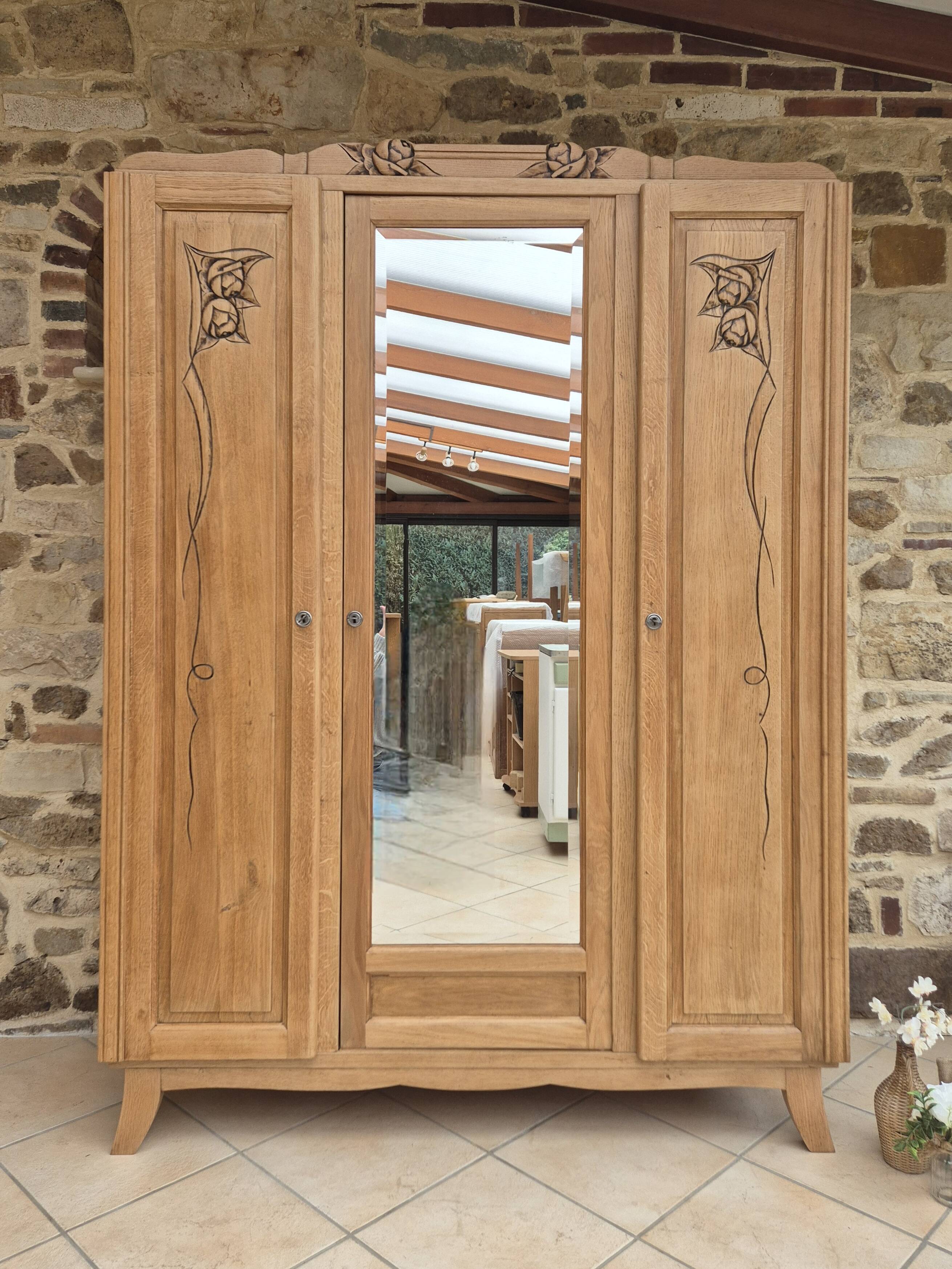 Parisian art deco wardrobe