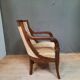 Fauteuil gondole empire
