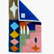 Tapis tufté main en laine 130x80cm