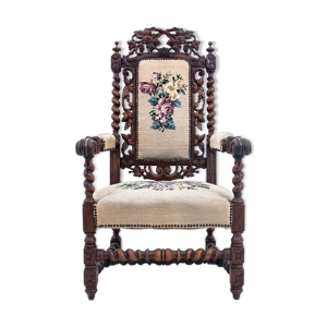 fauteuil historique trône - vers