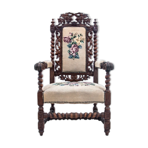 Fauteuil historique trône