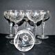 SAINT-LOUIS Balloon Wine Glass ROEMER in cut crystal star 1930 H14.5cm