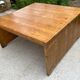 Coffee table and 4 stools set les arcs 1800 by Charlotte Perriand