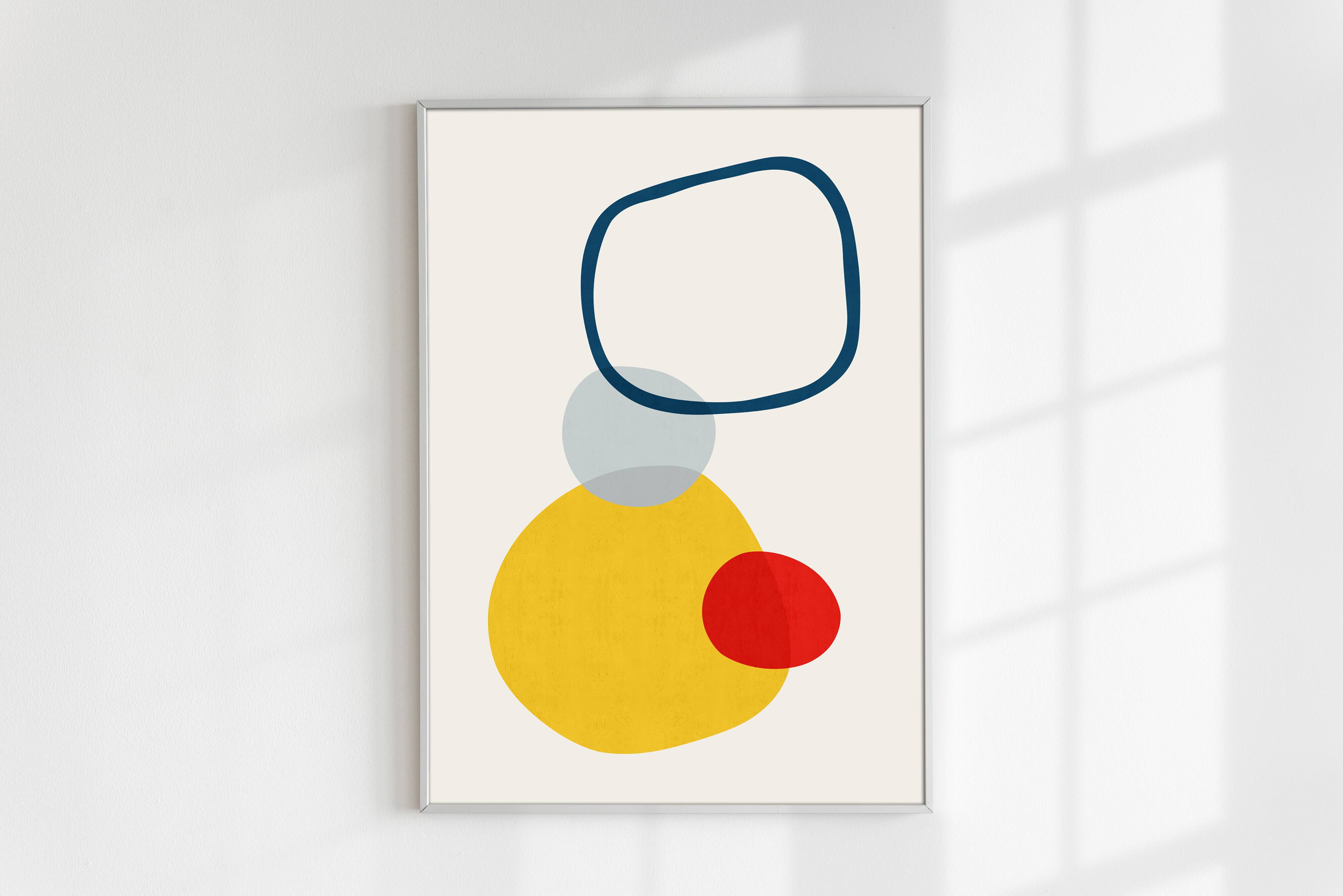 2 impressions d'art abstrait
