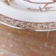 Large hollow iron earth dish daisy decor