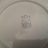 6 Vintage 70's Gien Plates
