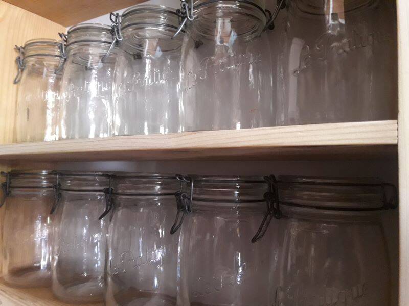 Spice shelves L1.6mxH79cm