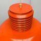 Mid-Century Modern German Space Age Orange Pendant Lamp, 1960s