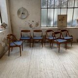 6 chairs by Johannes Andersen