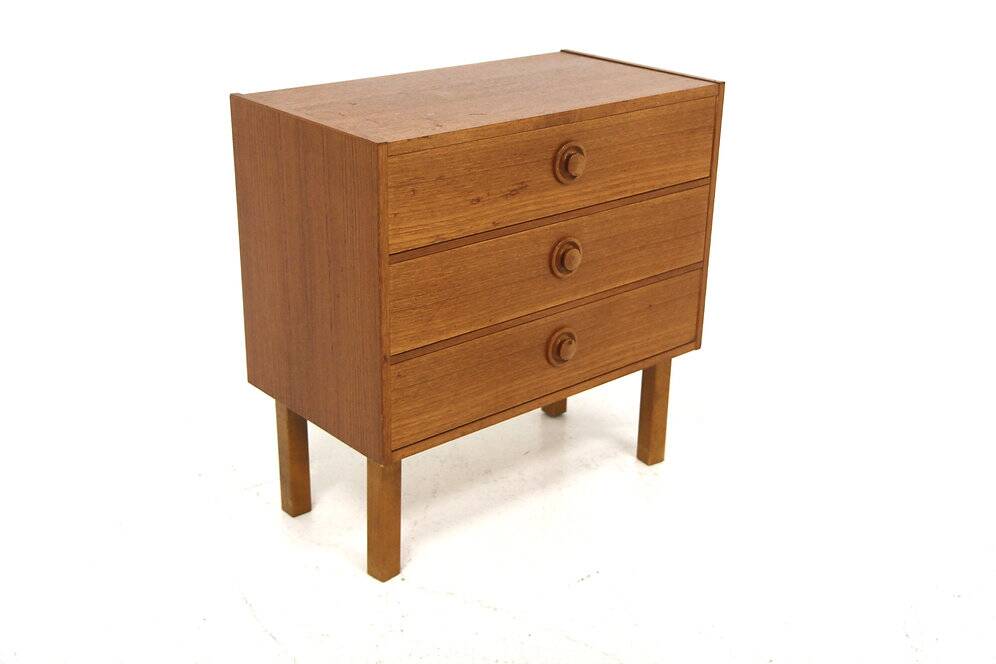 Scandinavian teak chest of drawers, Sweden, 1960