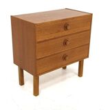 Scandinavian teak chest of drawers, Sweden, 1960