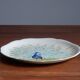 Decorative Majolic Plate HB Choisy the King Peacock Decoration