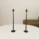 Pair of brutalist / minimalist candlesticks from the 60s