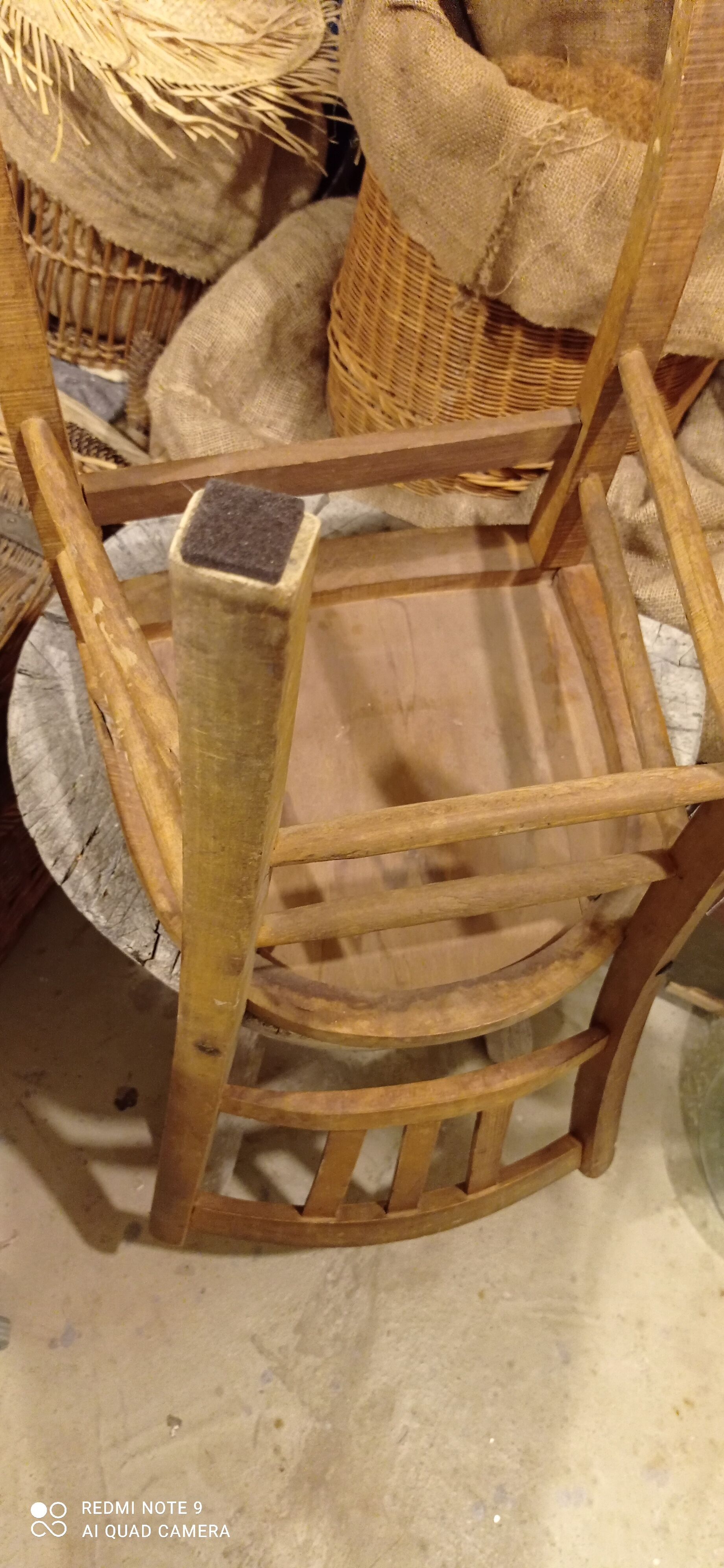 Antique bistro chair