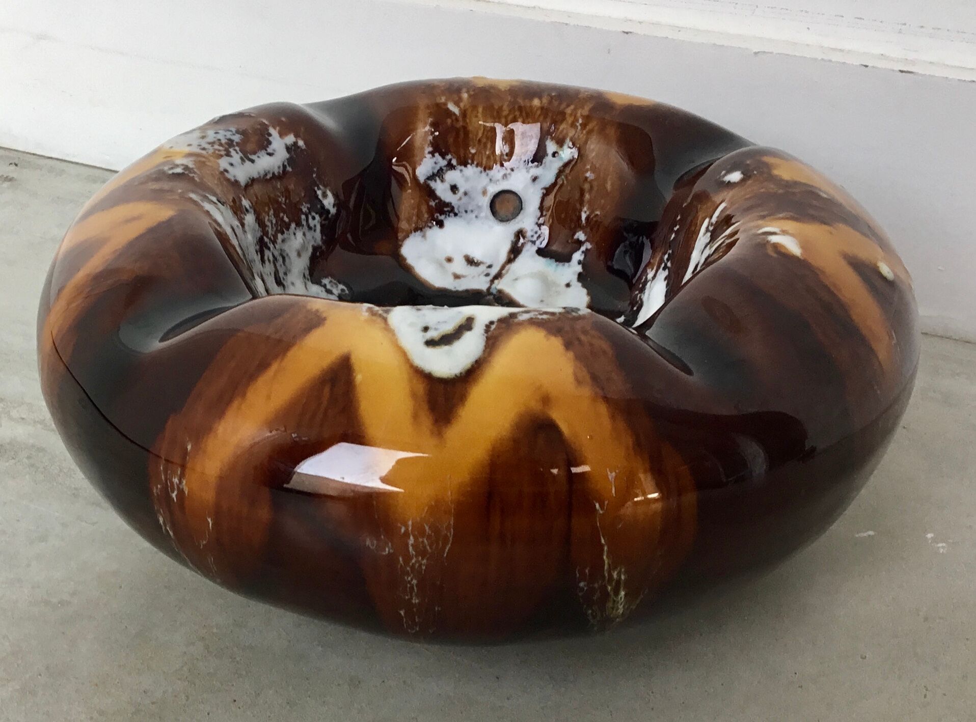 Ceramic ashtray signed Vallauris - 1960