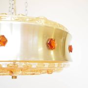 Lampe suspendue, design danois, années 1980, production : Danemark
