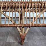 60' rattan sofa