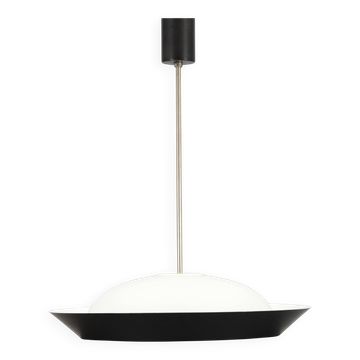 1950s Josef Hurka UFO pendant light for Napako, Czechoslovakia