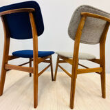 Set of four dining chairs