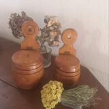 2 vintage wooden boxes.