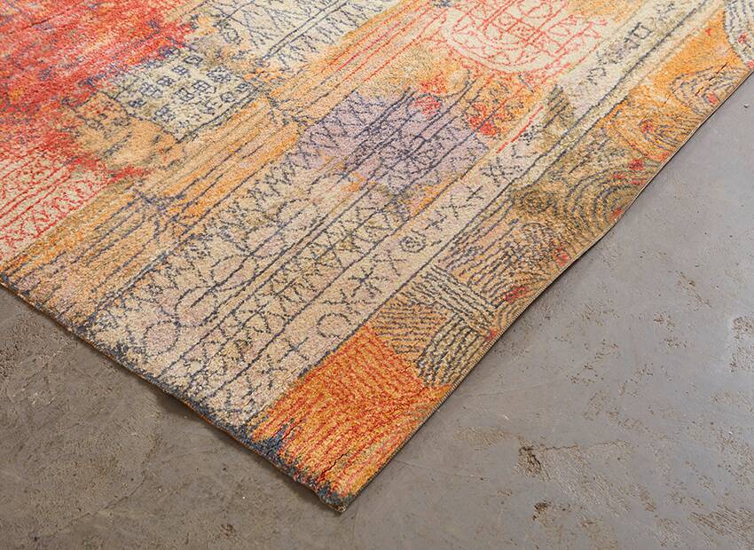 Artist Rug after after Pail Klee for Ege Axminster Denmark 1980s