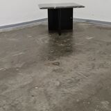 Vintage Black marbel side tabel