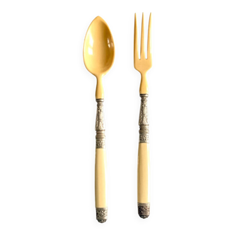 Antique salad cutlery