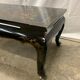 Vintage Japanese-style coffee table in painted lacquered wood