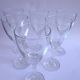 6 twisted feet wine glasses