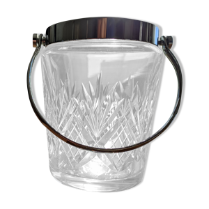 seau à glace en cristal
