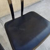 Set of 4 chairs Design Italy signed Cattelan 1980 vintage