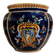 Gien: Glazed earthenware cache-pot with heraldic decoration – Renaissance style