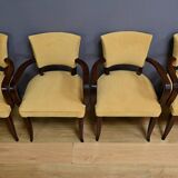 Set of 4 Bridge Armchairs, Art Deco – 1940