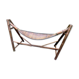 Bamboo hammock and its support