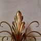 Golden Metal Rearview Mirror