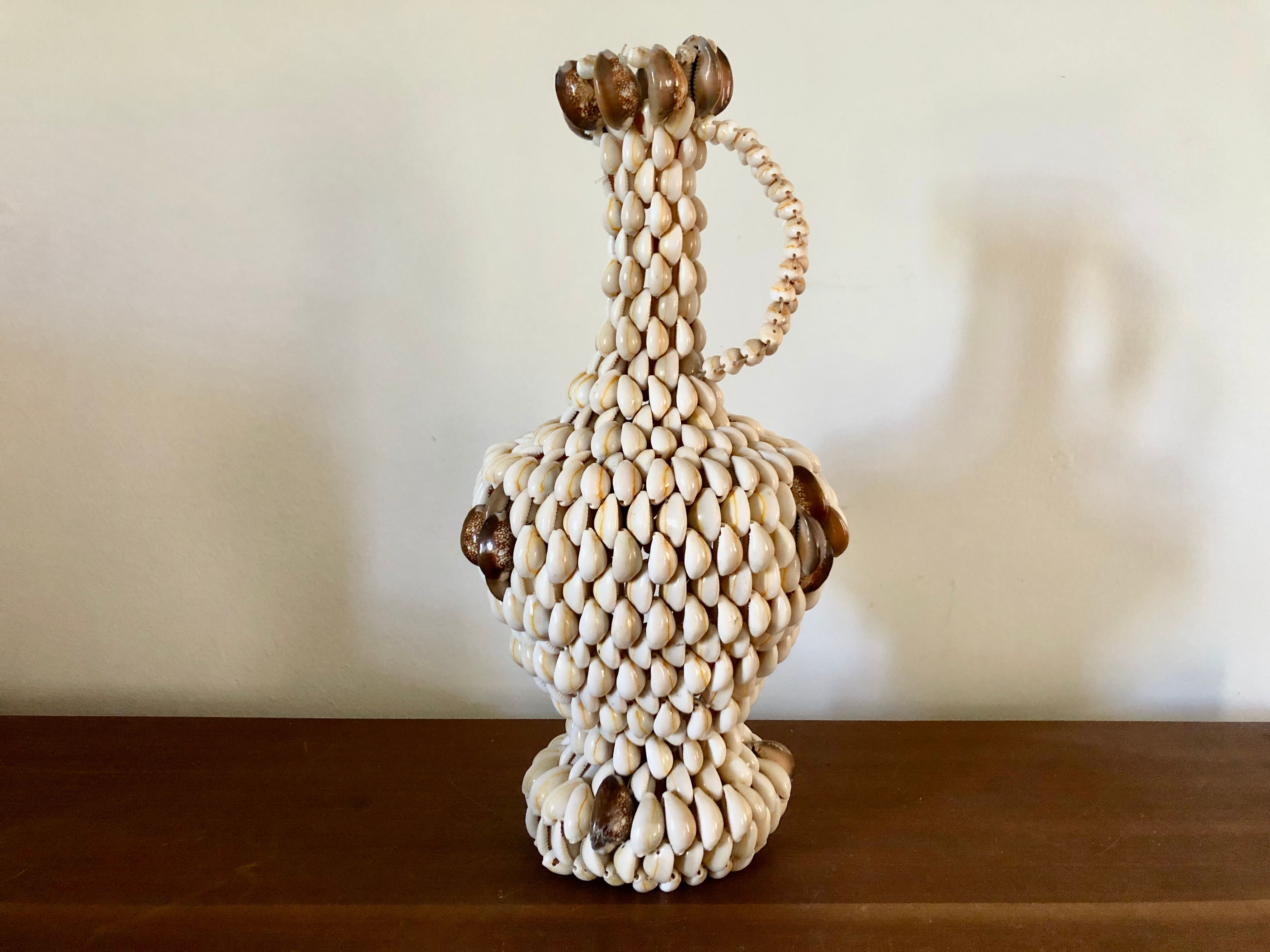 Vintage shell bottle