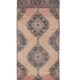 Vintage Turkish hallway rug 86x482 cm
