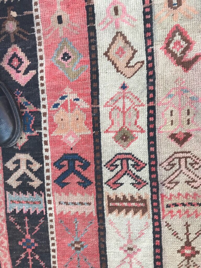 Carpet old chirwan Caucasus 90 x 178 cm