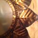 Vintage sun wall lamp
