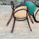 Pair of chairs Thonet n°28 model heart late nineteenth