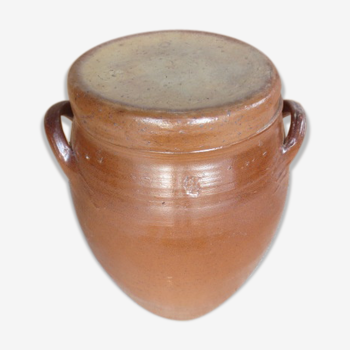 Old stoneware jar